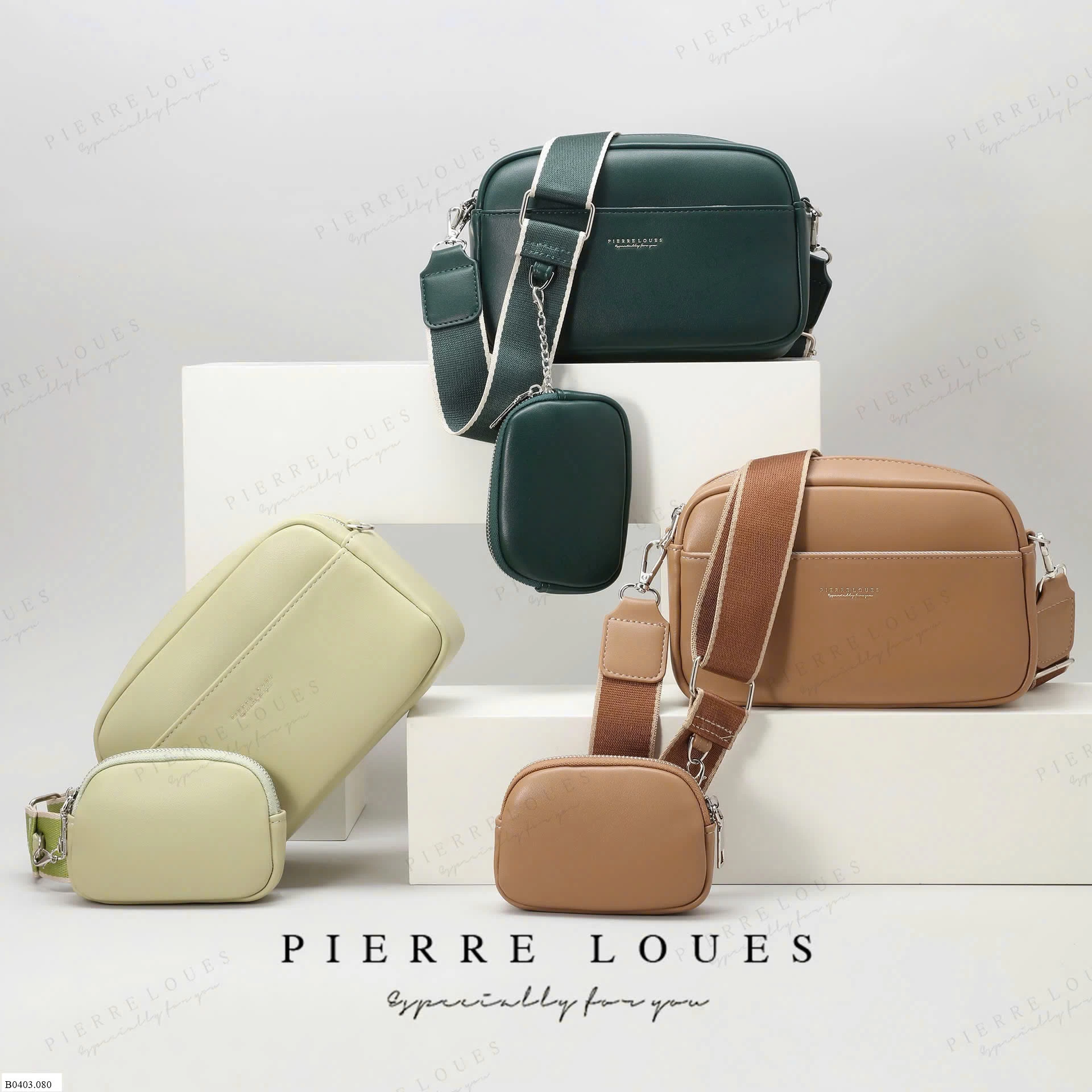 SET TÚI 2 CHI TIẾT PIERRE LOUES     Sỉ 149k/ 1 sét 2 chi tiết