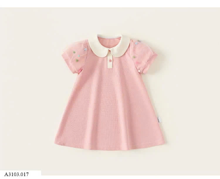 VÁY CỔ SEN BÉ GÁI BABY.CITY   Sỉ 139k