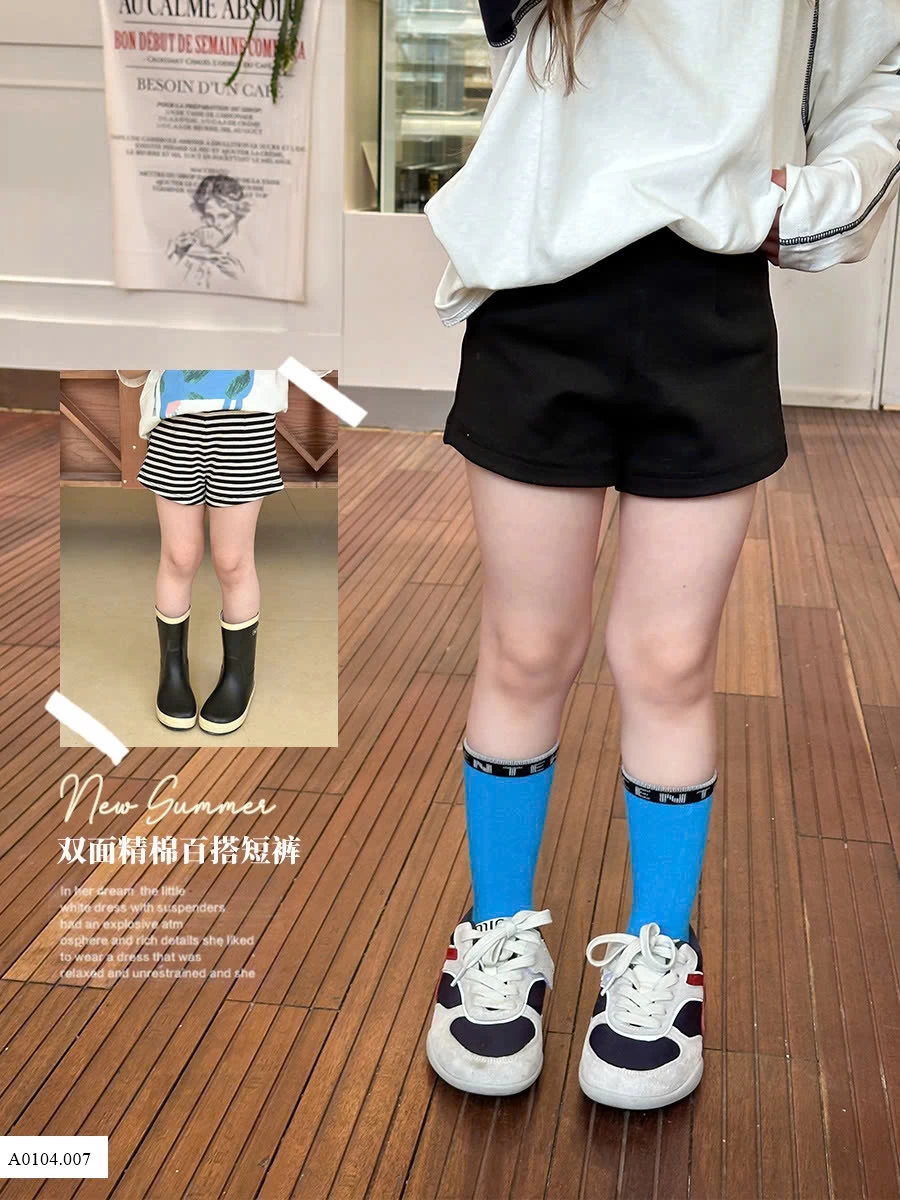 QUẦN SHORT COTTON AMBB 2025  Giá sỉ như sau: sz 90-150:  62k sz 160: 71k sz 170: 79k