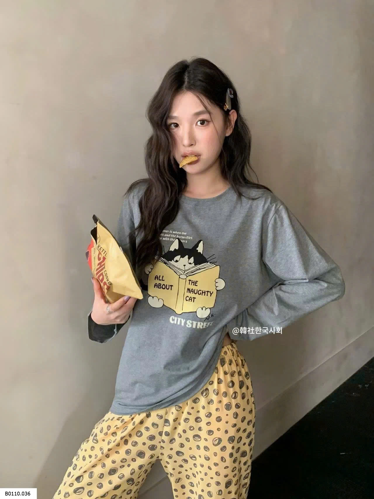 BỘ NGỦ HỌA TIẾT CUTE CHO NỮ   Giá sỉ 215k