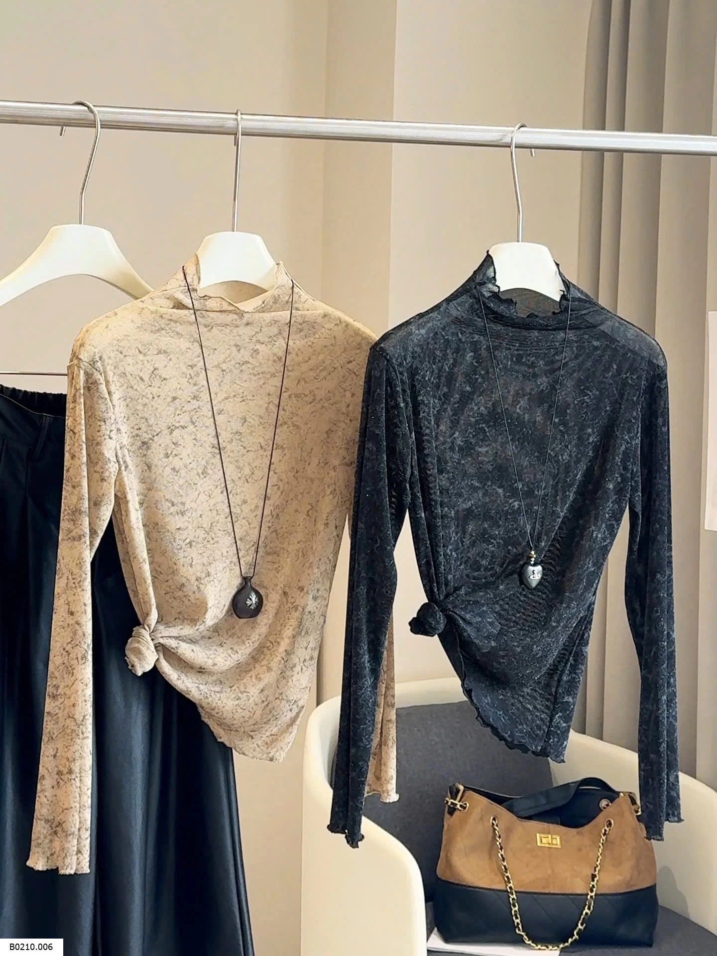 ÁO DÀI TAY HỌA TIẾT ANNA    Giá sỉ 89k