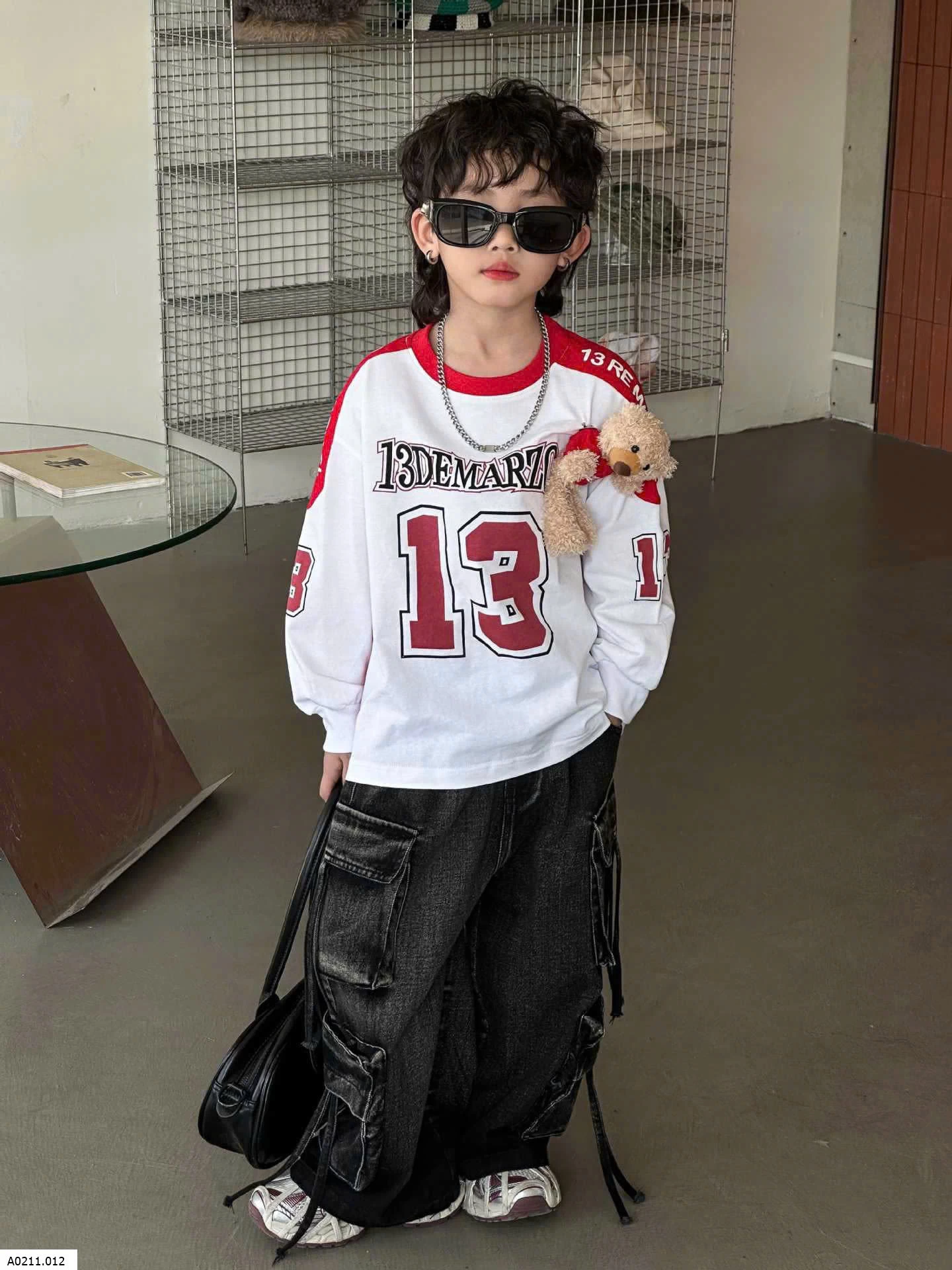 ÁO COCACOLA SỐ 13 GẮN GẤU   Giá sỉ 173k