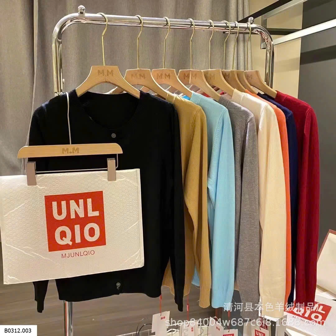 ÁO LEN CARDIGAN UNI NỮ  Giá sỉ 110k