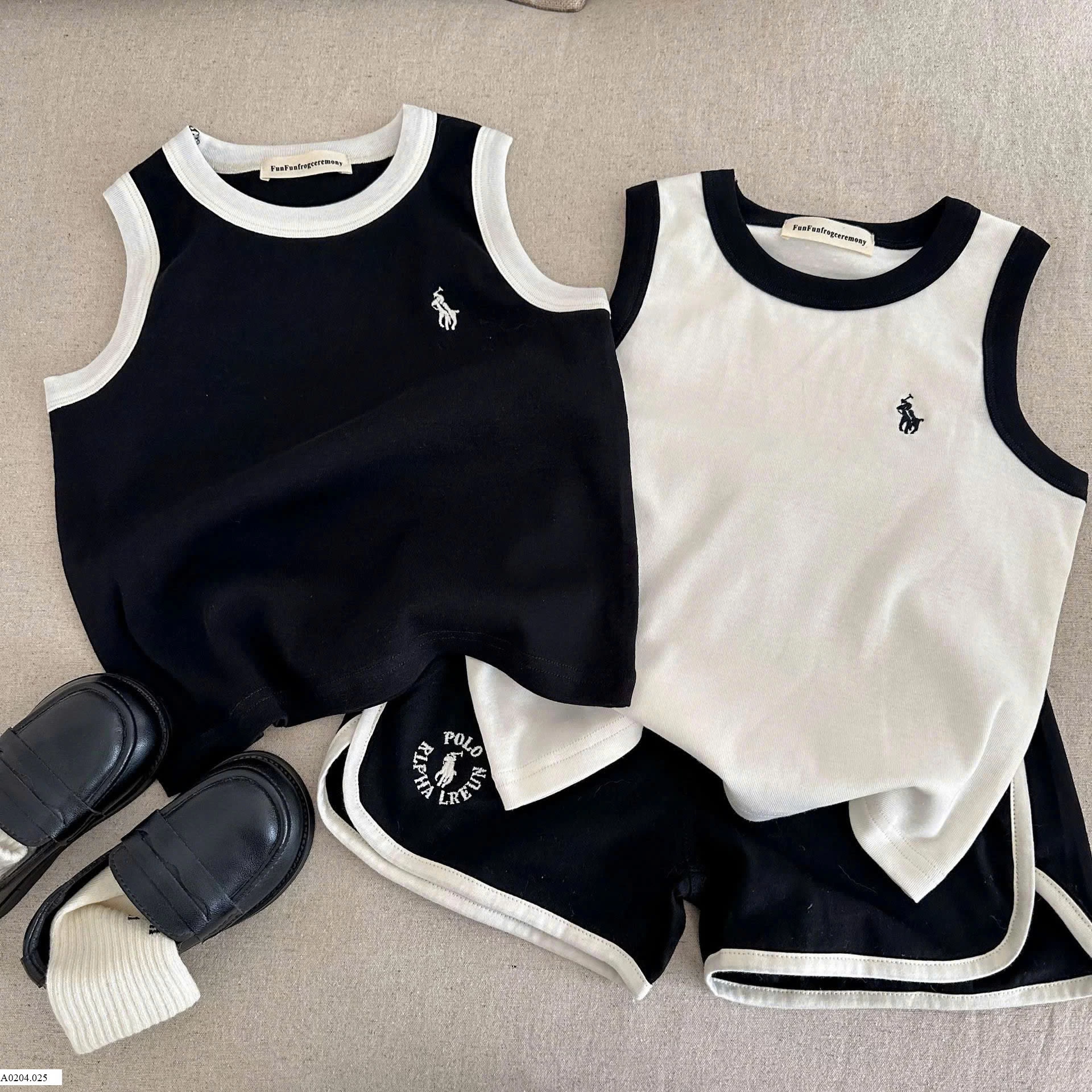 BỘ SÁT NÁCH THỂ THAO THEU LOGO mmGGbaby   Sỉ 156k