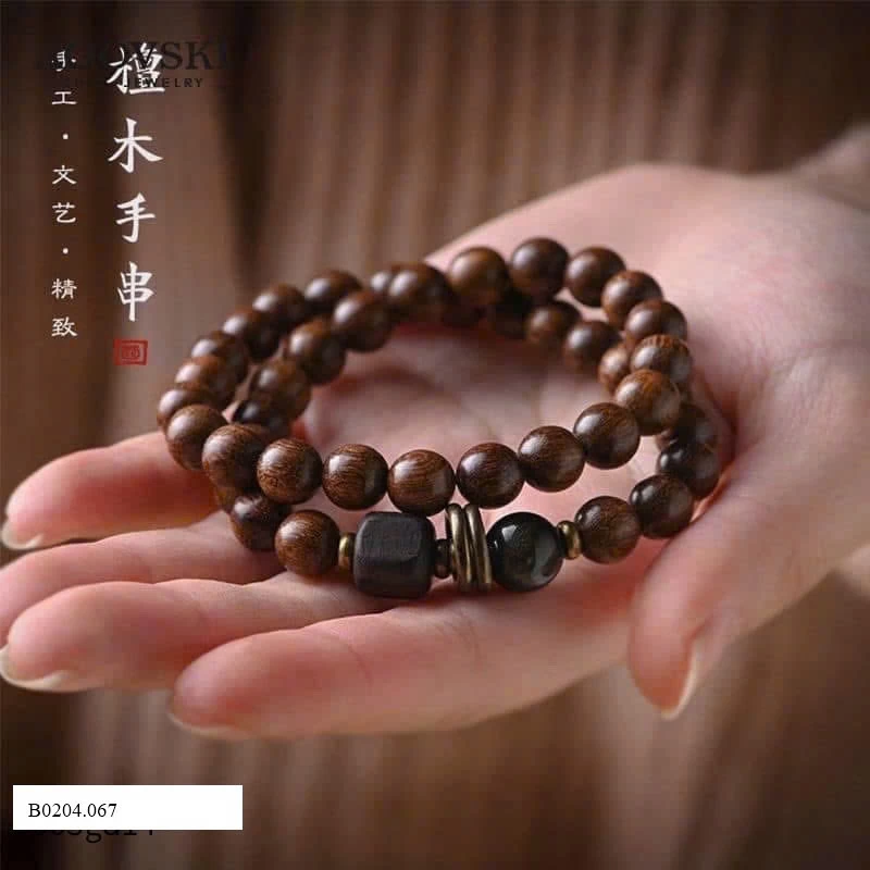 Vòng tay gỗ đàn hương nhà #Agovski Sỉ 145k
