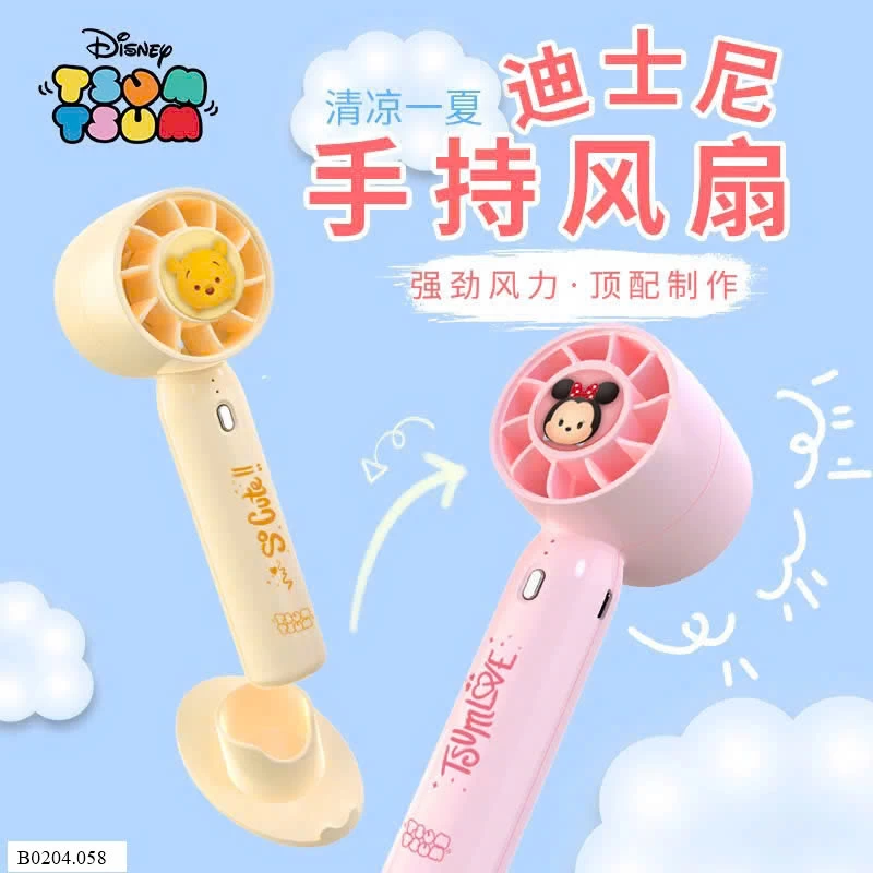 QUẠT MINI CẦM TAY DIS.NEY Sỉ 58k