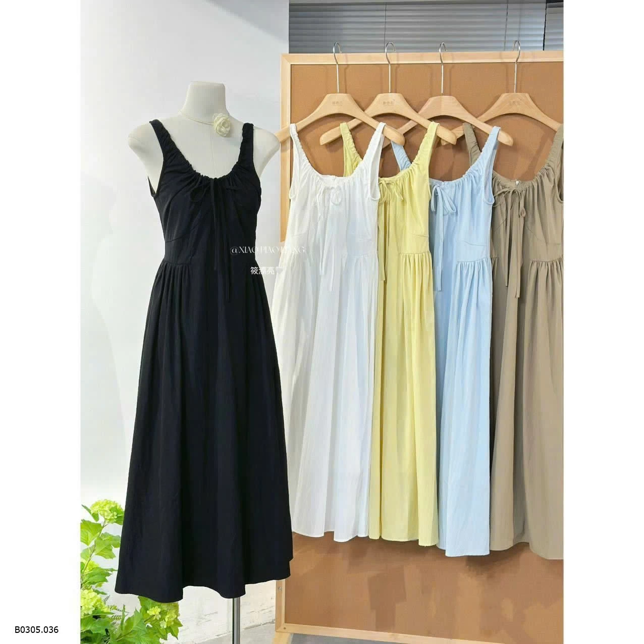 Váy maxi 2 dây dáng dài Sỉ 200k