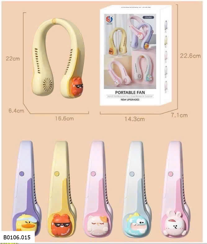 QUẠT ĐEO CỔ ĐIỀU HOÀ   Sỉ 116k
