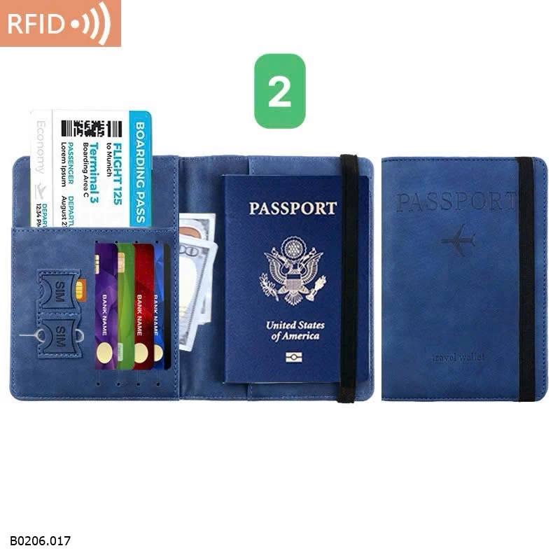 VÍ ĐỰNG PASSPORT Sỉ 40k