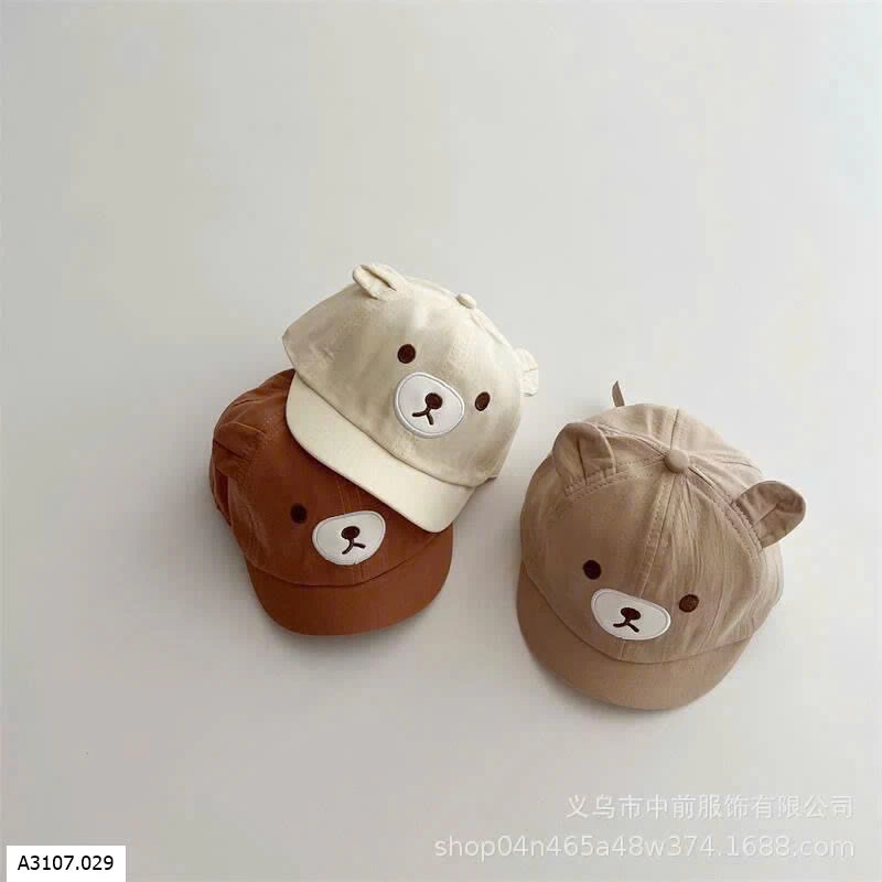 MŨ LƯỠI TRAI GẤU VINTAGE Sỉ 63k