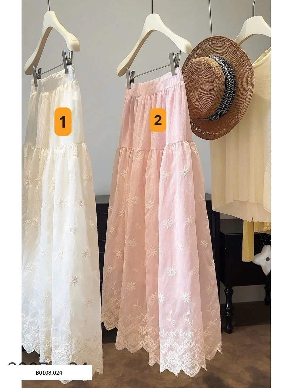 CHÂN VÁY HOA ANNA NỮ Sỉ 185k