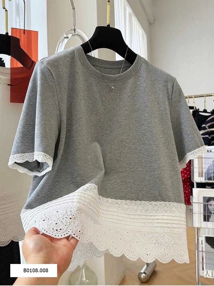 ÁO THUN MIX REN SIÊU SANG Sỉ 250k