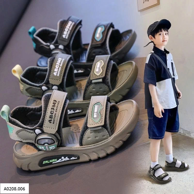 SANDAL ĐẾ MỀM BÉ TRAI Sỉ 27-32 : 143k 33-38 : 150k