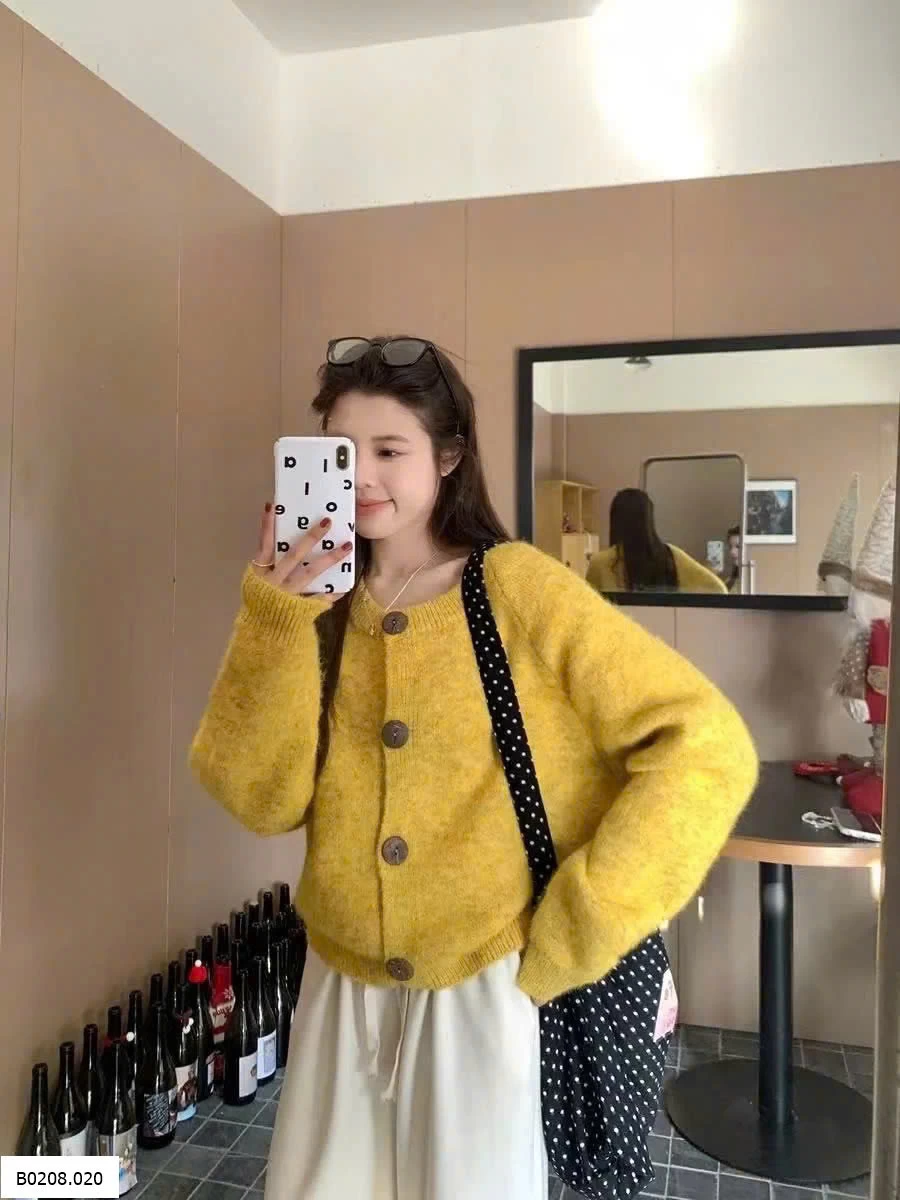CARDIGAN LEN VÀNG Sỉ 115k