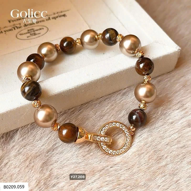 Vòng tay ngọc trai Maillard hãng Golicc Giá sỉ 100k/1 chiếc