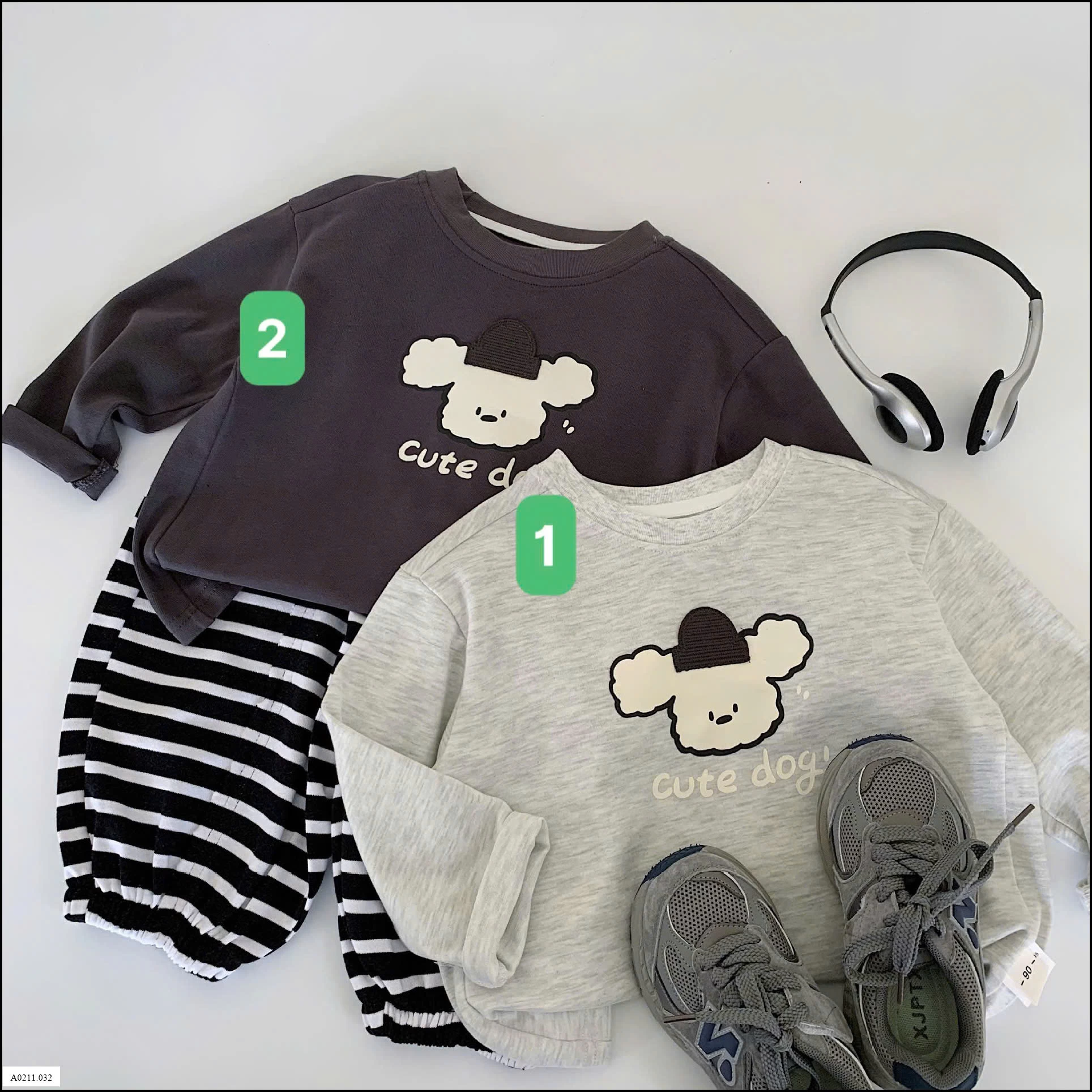 ÁO THUN HÌNH CÚN MAIBAO BT   Giá sỉ 112k