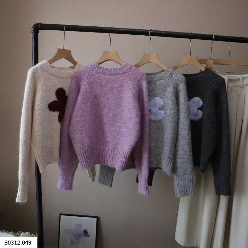 ÁO LEN BÔNG HOA  Giá sỉ 192k