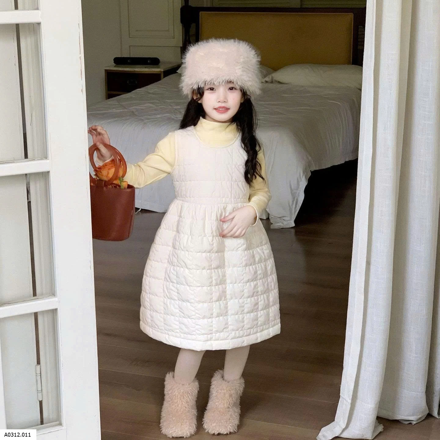 VÁY TRẦN BÔNG TONE KEM TIỂU THƯ Giá sỉ áo 139k , váy 212k