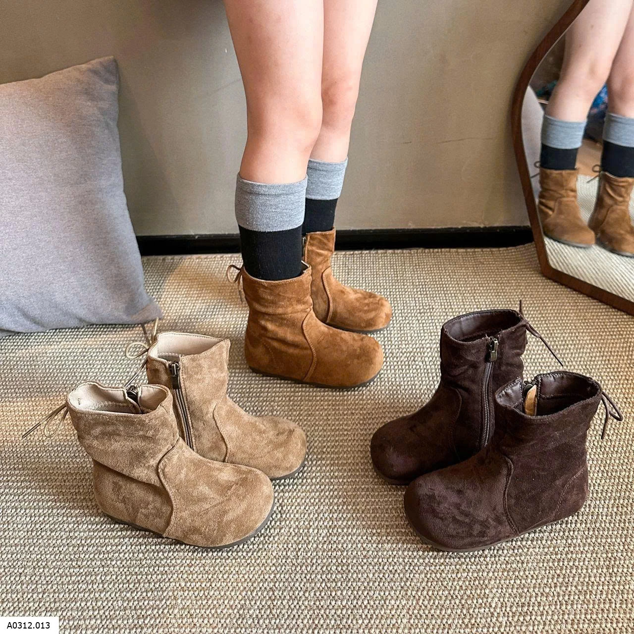 BOOT CỔ NHÚN BÉ GÁI Giá sỉ sz 26-30: 166k sz 31-37: 174k