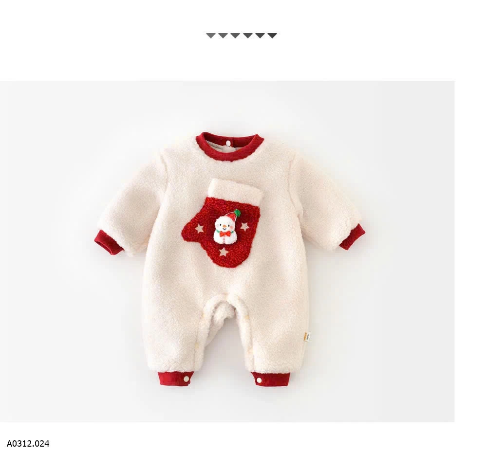 BODY LÔNG GIÁNG SINH CHO BÉ Giá sỉ 242k