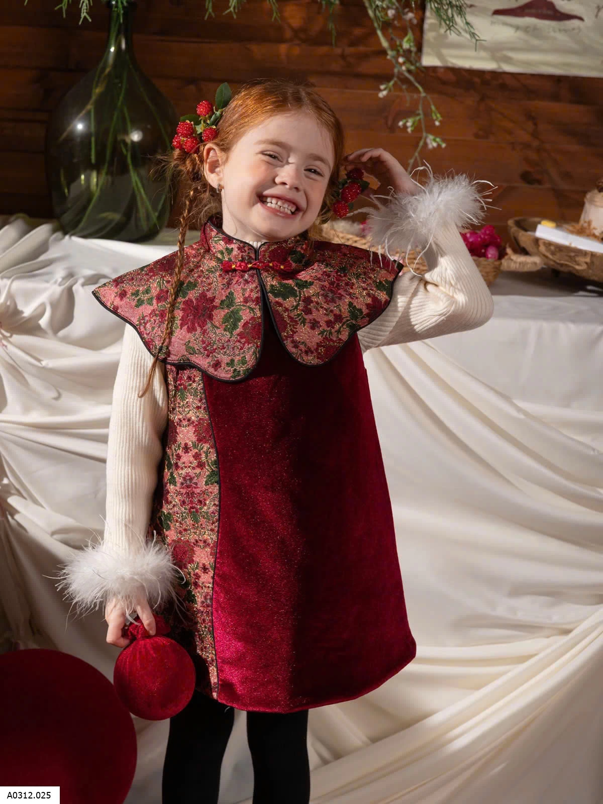 VÁY ĐỎ PHONG CÁCH TRUNG HOA DIỆN TẾT BG Giá sỉ 269k