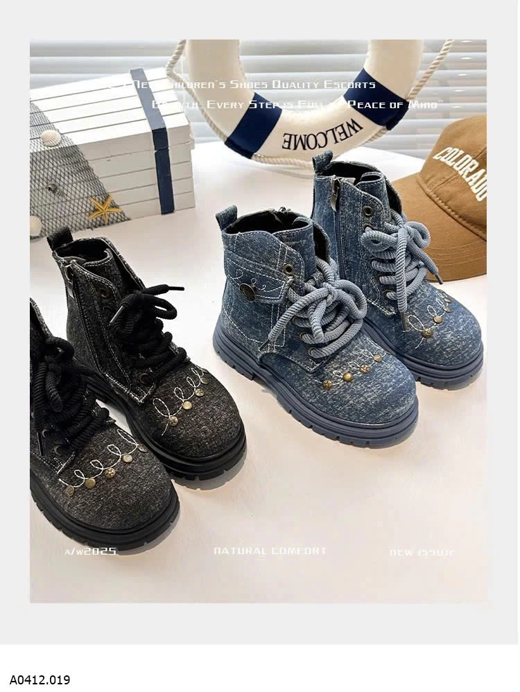 BOOT MARTIN CHO BÉ  Giá sỉ 25-30: 194k 31-36: 204k 