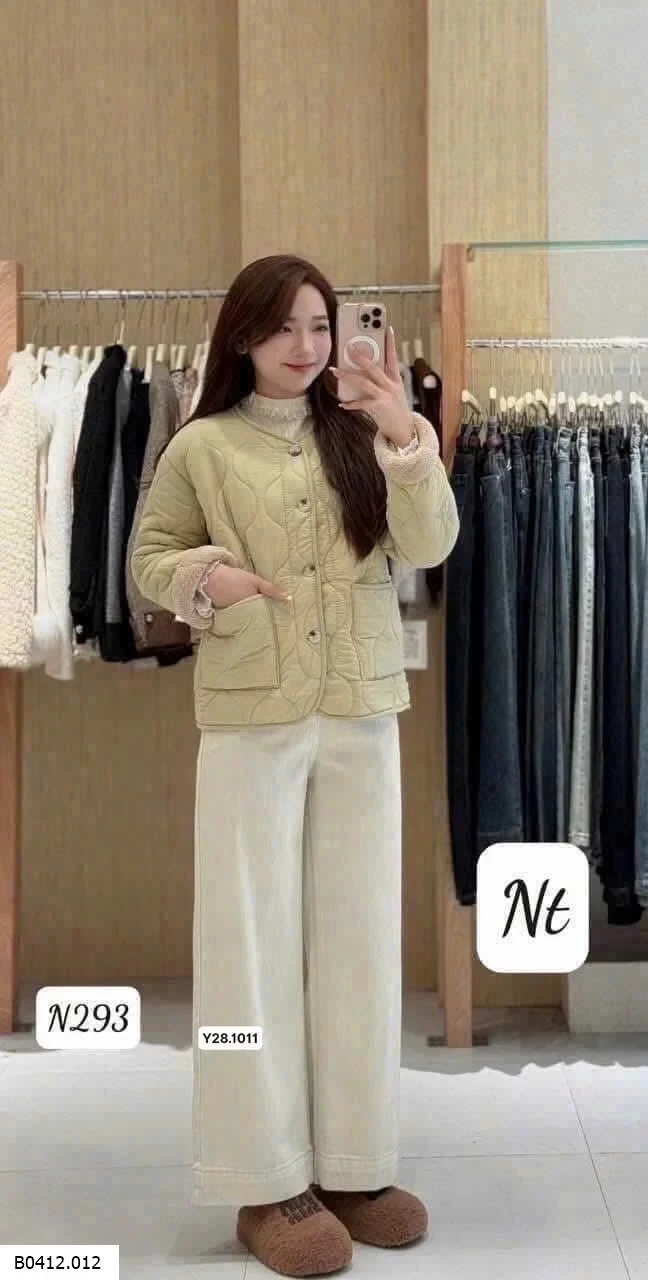 áo phao lót lông  Giá sỉ 140k