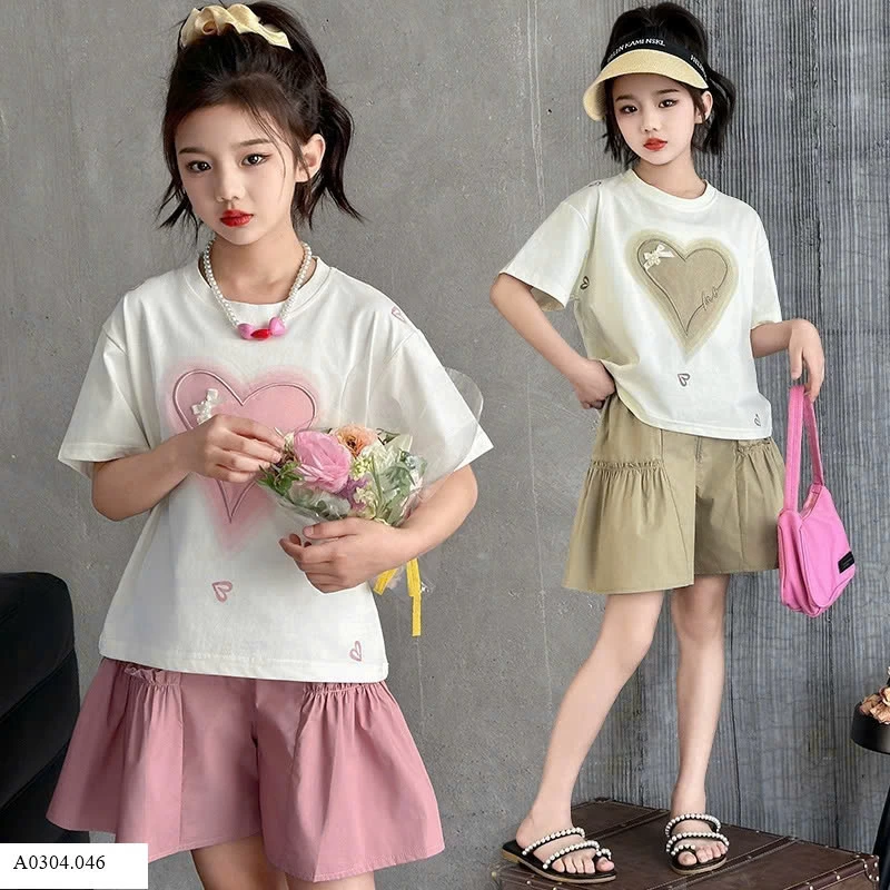 BỘ TIM SIZE ĐẠI BÉ GÁI  Sỉ 200k