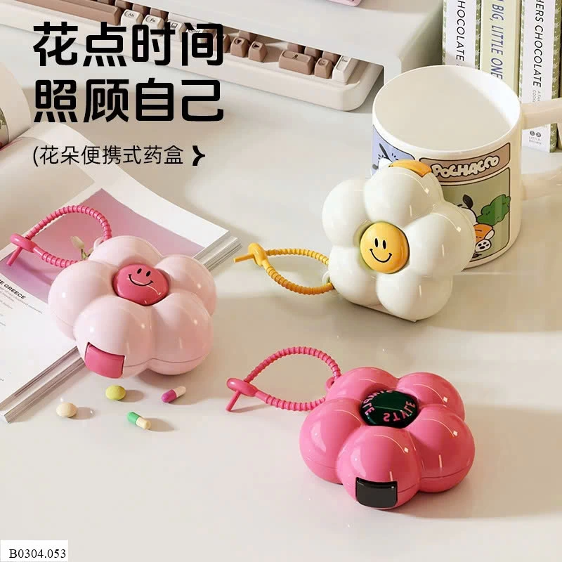 HỘP ĐỰNG THUỐC, ĐỒ TRANG SỨC HÌNH HOA Sỉ 32k/ 1 chiếc ( bán từ 2 chiếc)