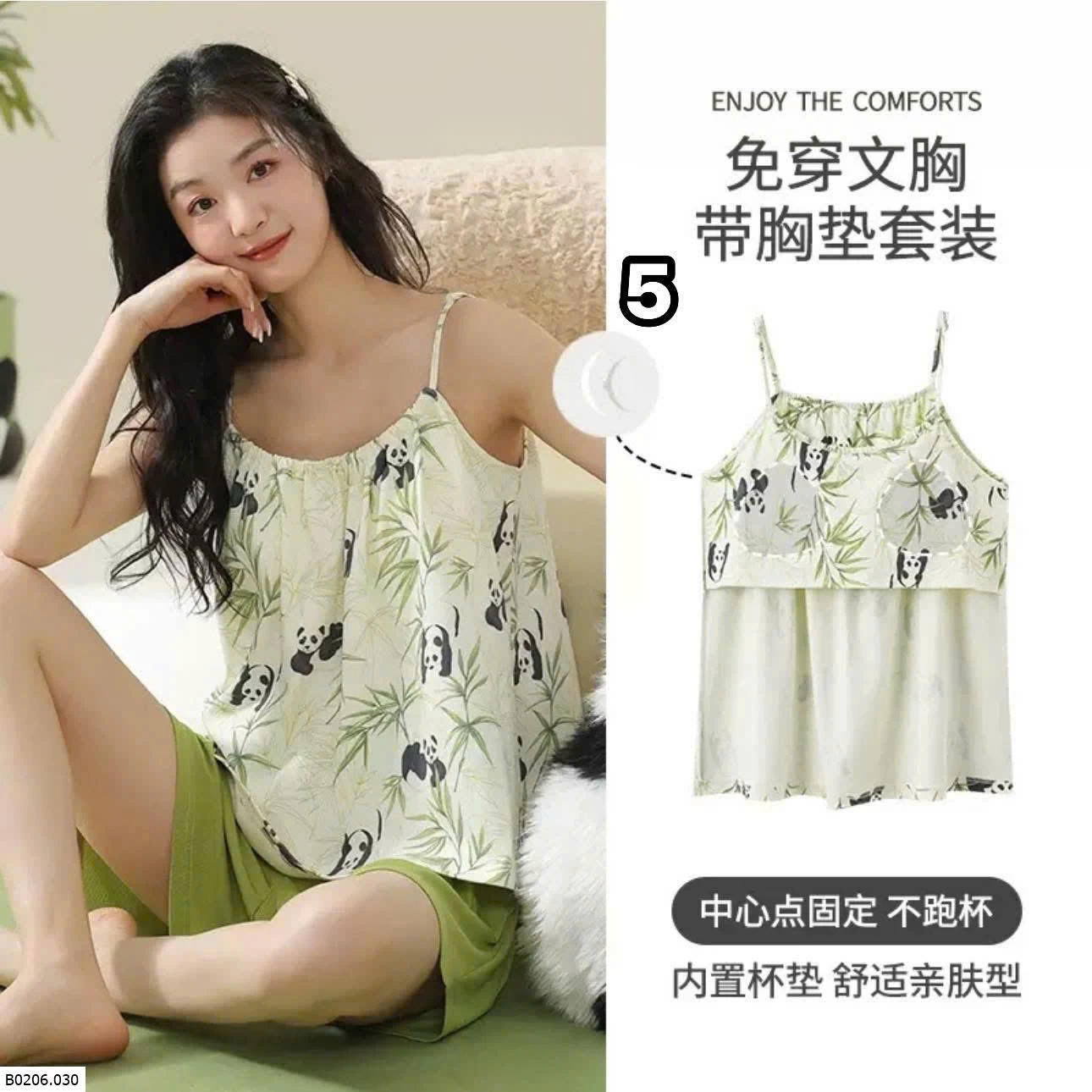 BỘ NGỦ 2 DÂY KÈM BRA  Sỉ 115k