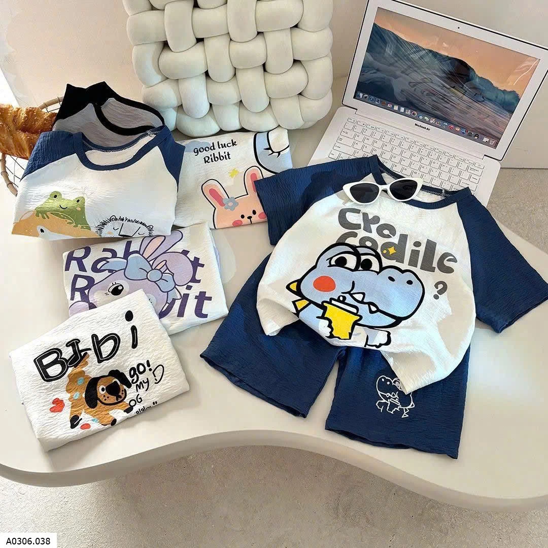  BỘ NGỦ ĐŨI HOẠT HÌNH CHO BÉ Sỉ 60k