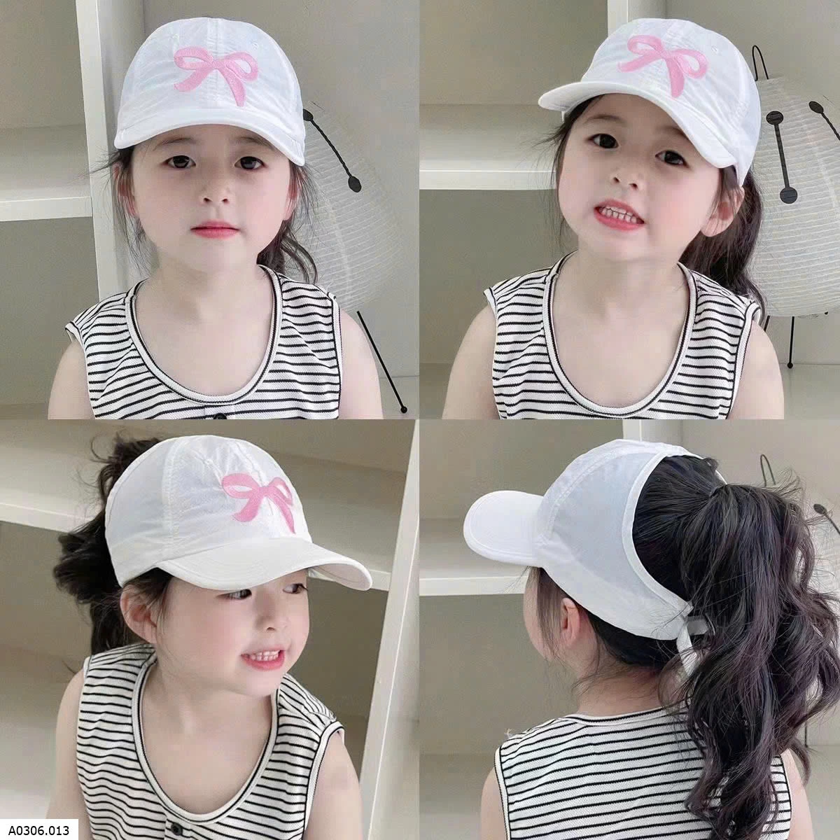 MŨ LƯỠI TRAI NỬA ĐẦU CHO BÉ HÃNG CHAOZHUO Sỉ 39k