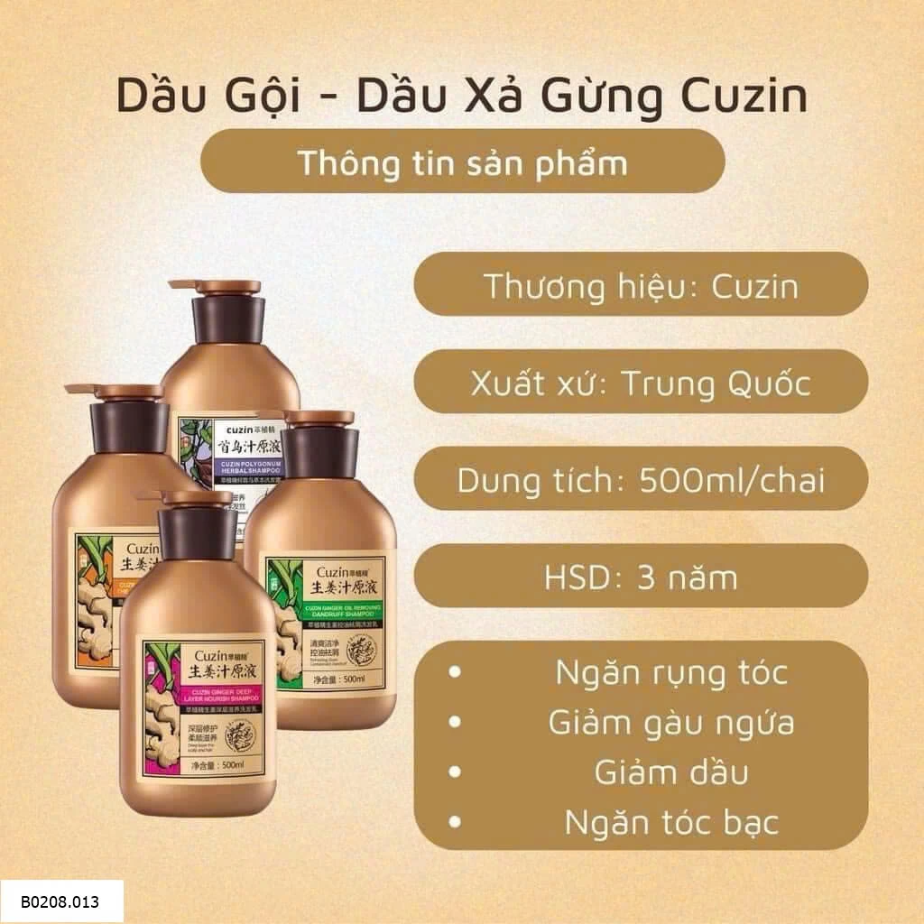 DẦU GỘI XẢ GỪNG   Sỉ 80k/1 chai 