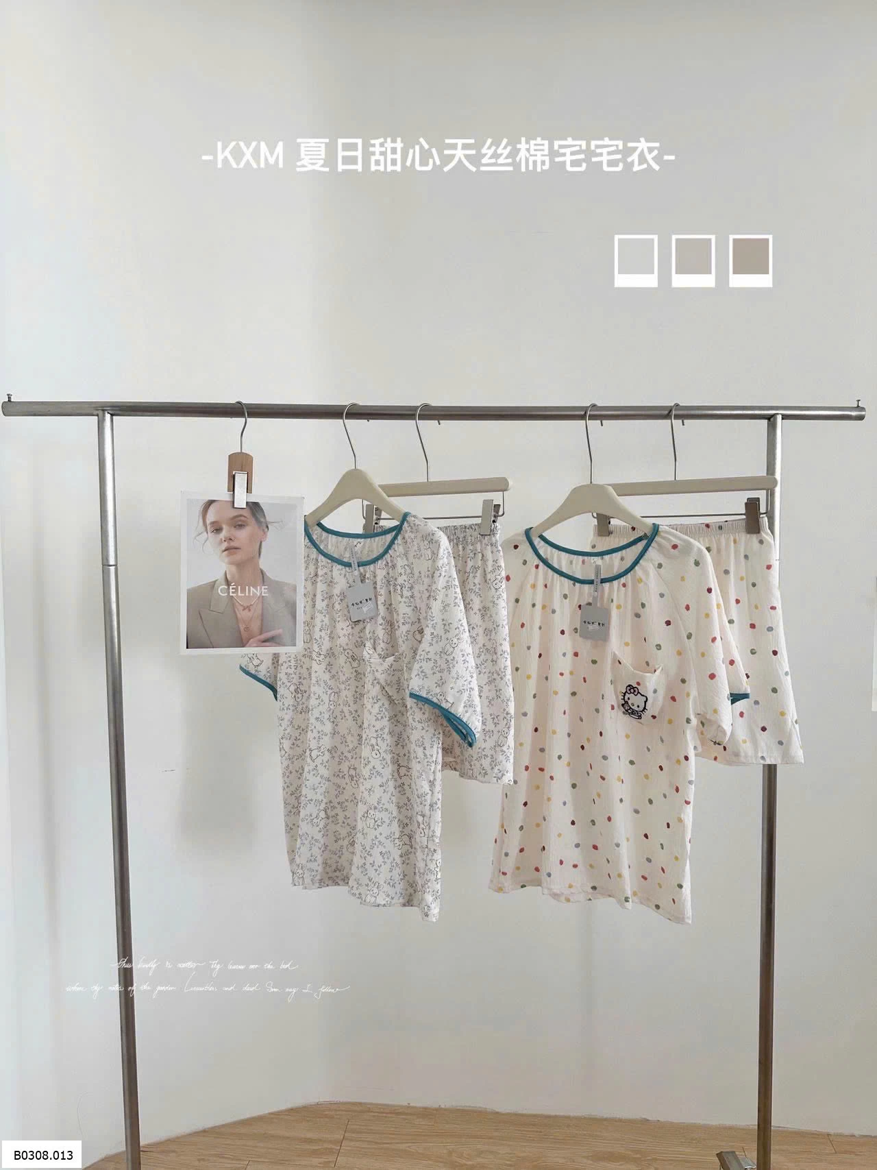 BỘ MẶC NHÀ CỔ TRÒN   Sỉ 129k