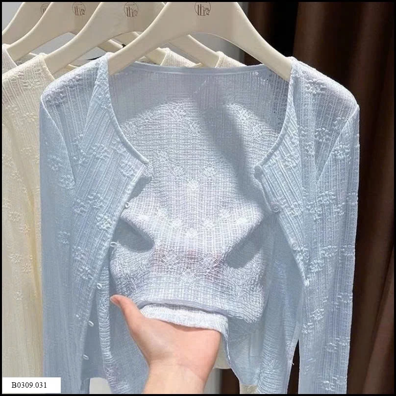ÁO CARDIGAN MỎNG KHOÁC NGOÀI   Giá sỉ 69k