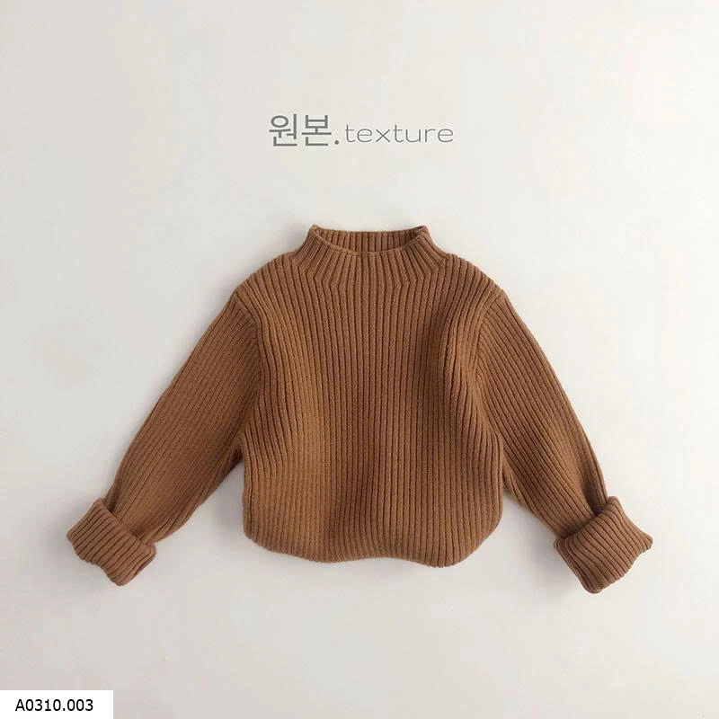 ÁO LEN CAO CỔ CHO BÉ  Giá sỉ 130k