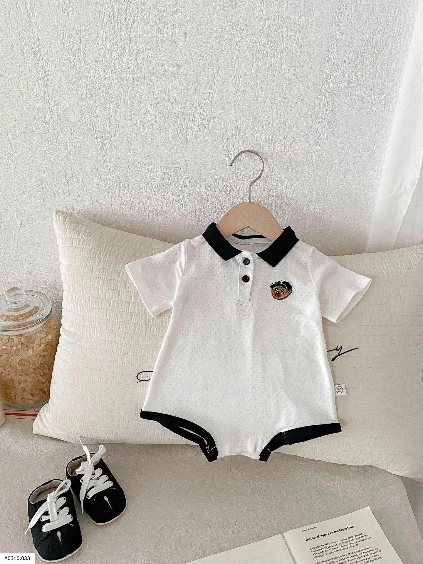 BODY CỔ POLO CHO BÉ TRAI Giá sỉ 89k