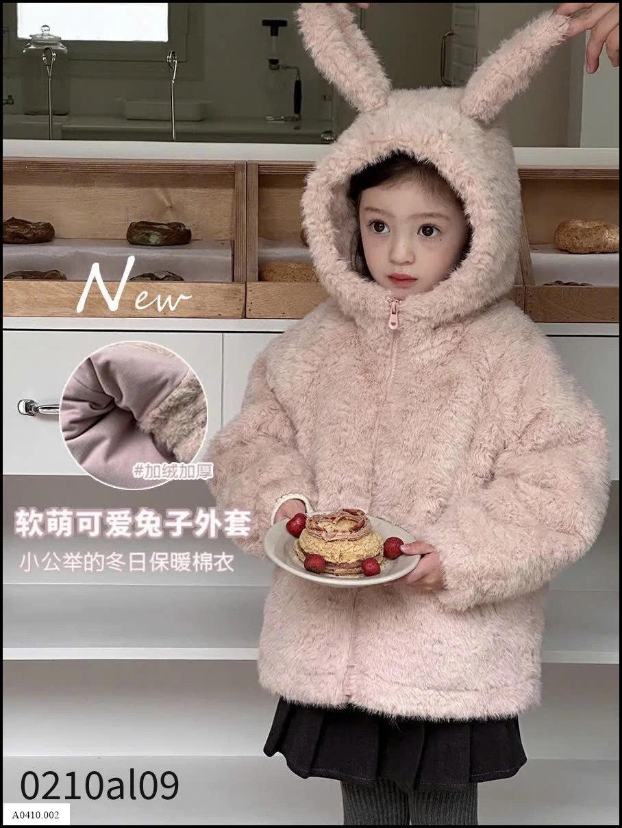 Áo lông tai thỏ nhà AMBB  Giá sỉ 335k