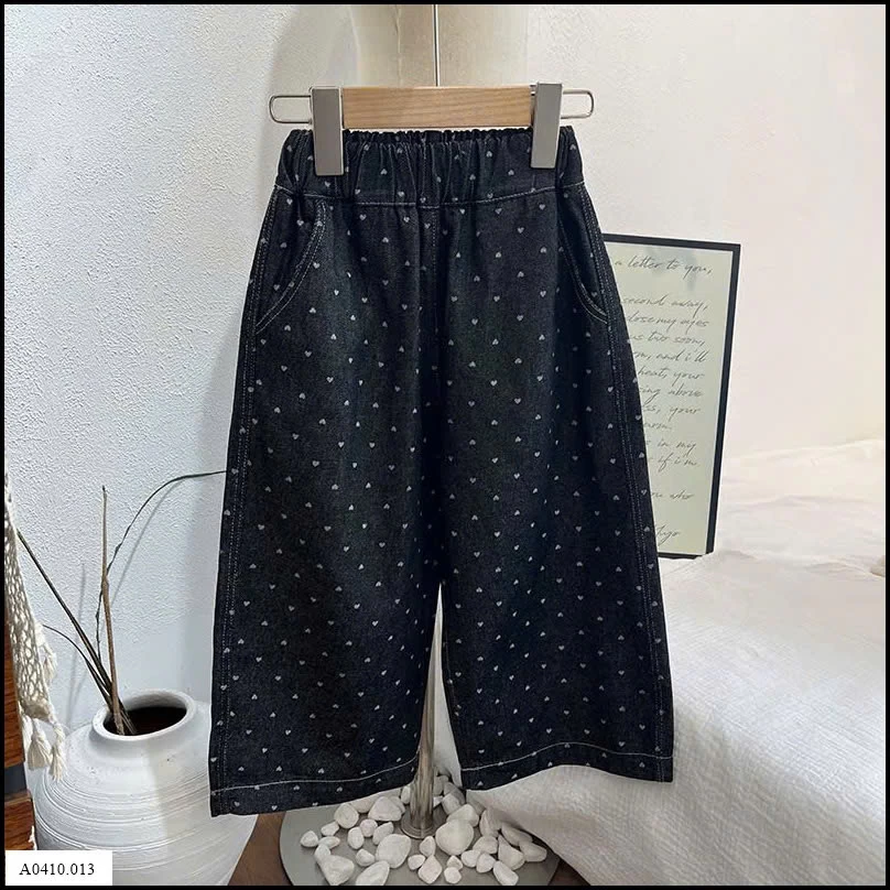  QUẦN SUÔNG CHẤM BI CHO BÉ GÁI Giá sỉ 120k
