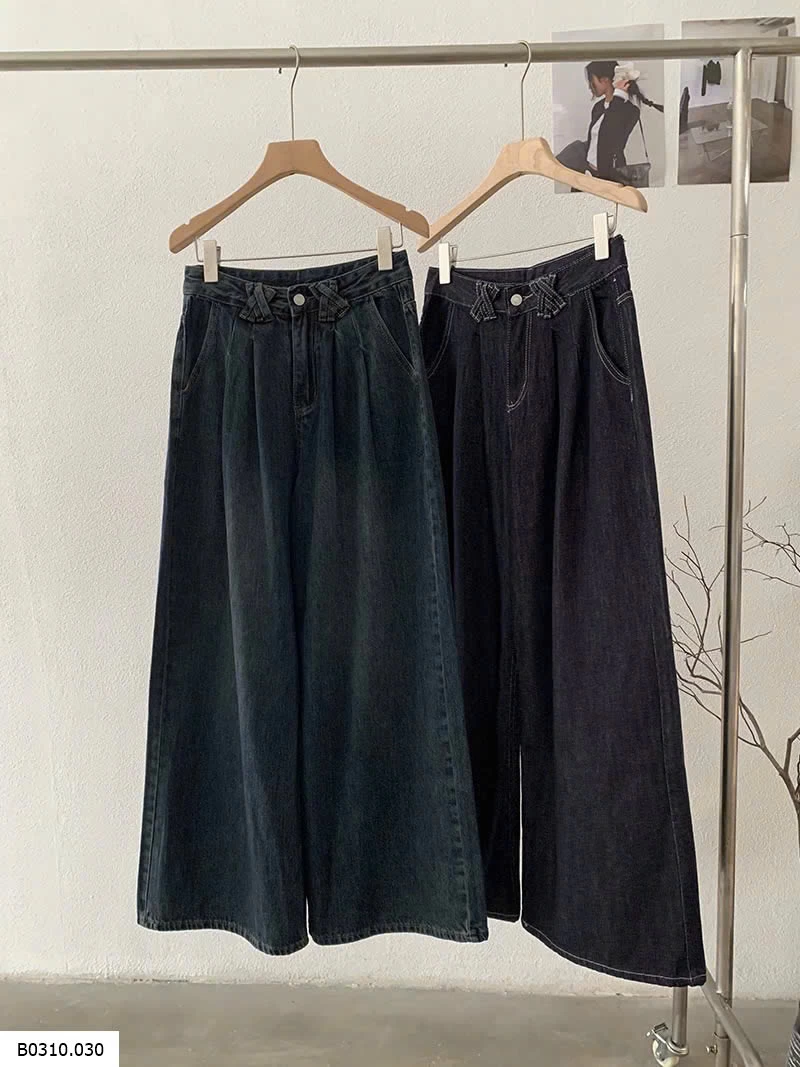 QUẦN JEAN ỐNG RỘNG CÁ TÍNH CHO NỮ  Giá sỉ 268k