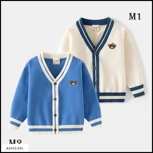 ÁO LEN CARDIGAN WELLKIDS BÉ   Giá sỉ 129k
