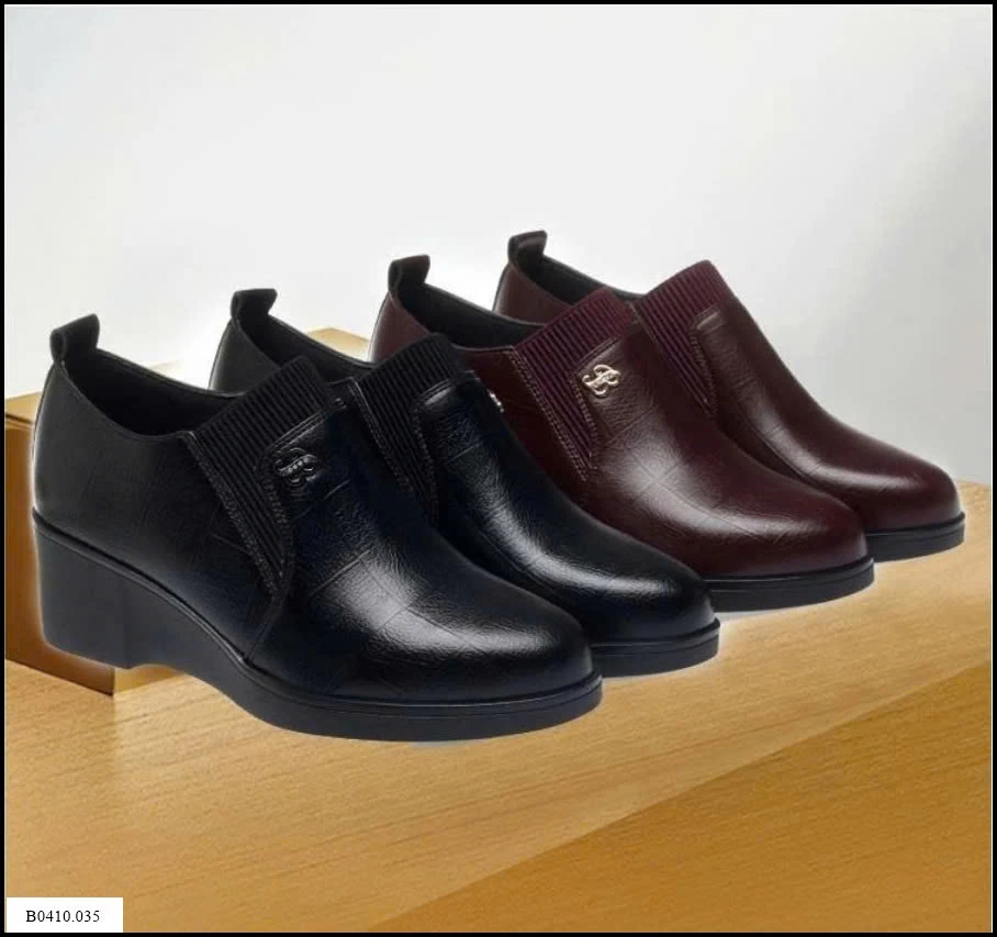  BOOT DA CỔ THẤP CHUN ĐẾ CAO Giá sỉ 121k