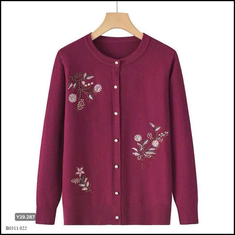 ÁO KHOÁC LEN TRUNG NIÊN CHO BÀ CHO MẸ  Giá sỉ 130k