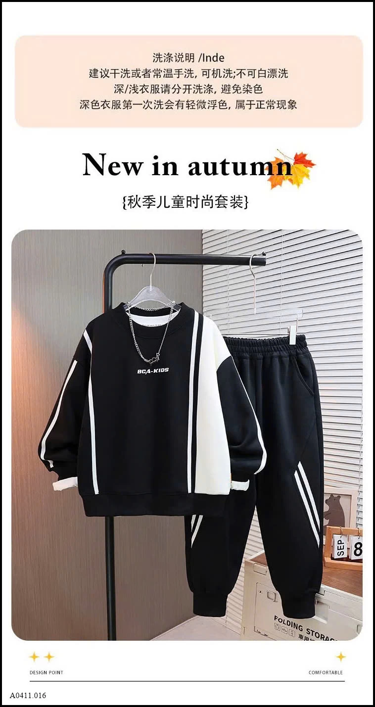 BỘ BT Giá sỉ sz 120-160: 259k            sz 170-180: 269k