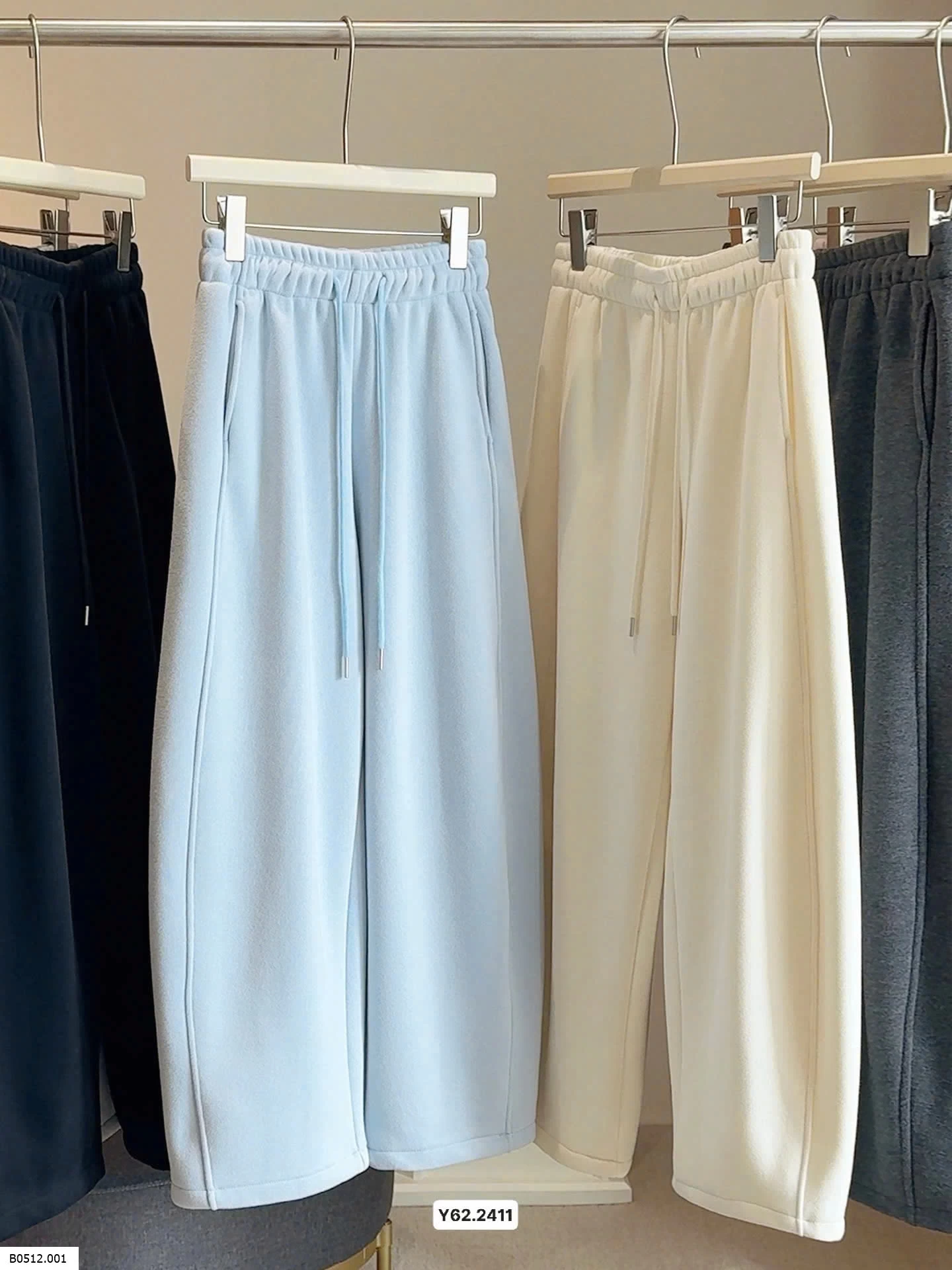 Quần nỉ ống suông ANNA Giá sỉ 225k