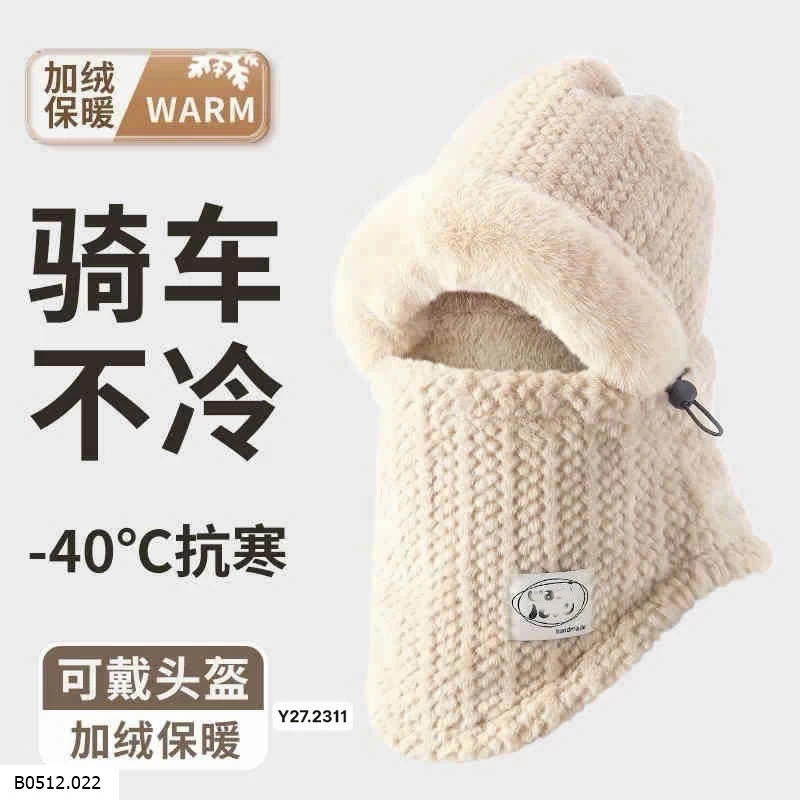 SÉT MŨ KHĂN SIÊU ẤM Giá sỉ 50k/c sỉ từ 2c 