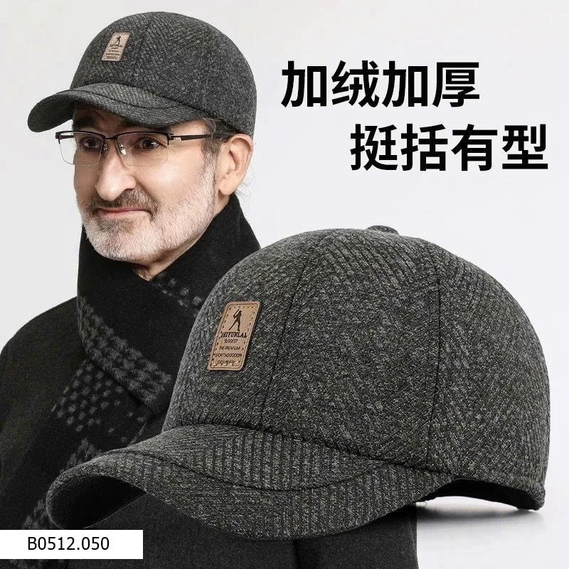 NÓN LEN GIỮ ẤM CHO NAM LỚN TUỔI Giá sỉ 40k