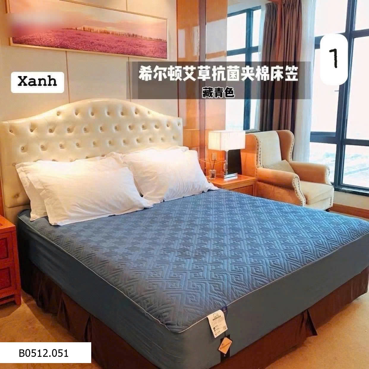 GA CHẦN BÔNG HILTON. Giá sỉ M6 *2M :190k M8*2M: 205k 2M *2M2: 235k Vỏ gối cùng màu : 75k/1 cặp vỏ