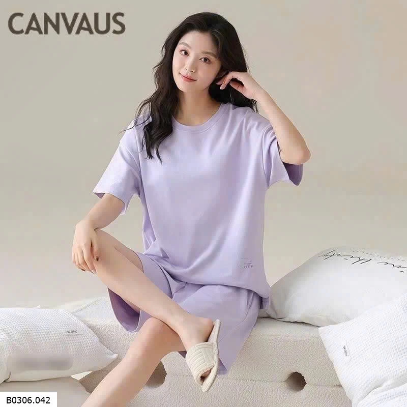 BỘ MẶC NHÀ CANVAUS   Sỉ 150k