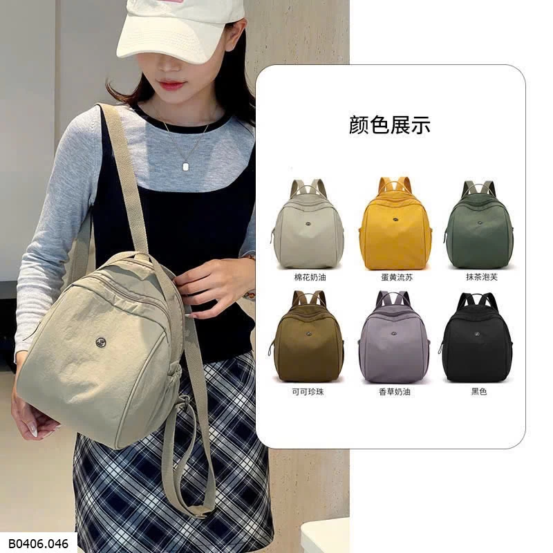 BALO VẢI DÙ CHỐNG NƯỚC Sỉ 105k